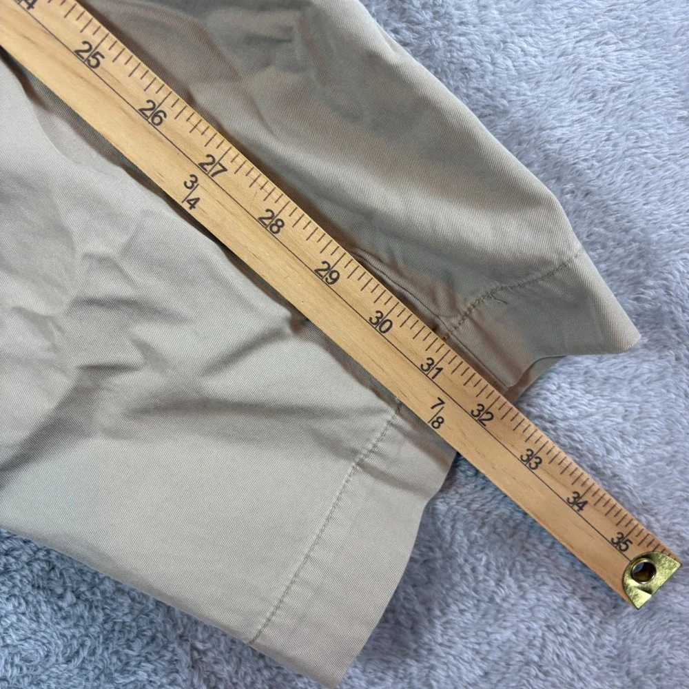 Polo Ralph Lauren Pants Mens 52B-34 (Fits 52x32) Preston Pant Chino Khaki Tan